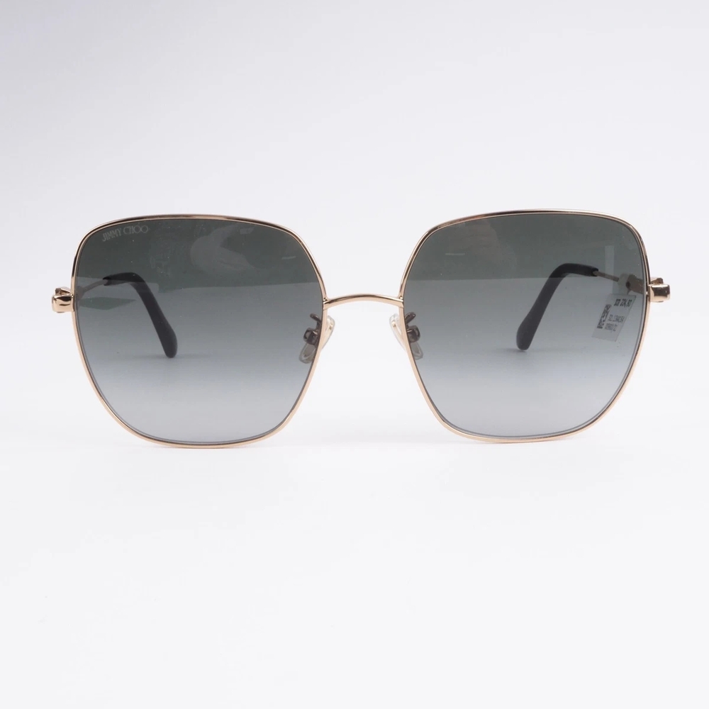 Jimmy Choo Black Aviator Sunglasses NWOT